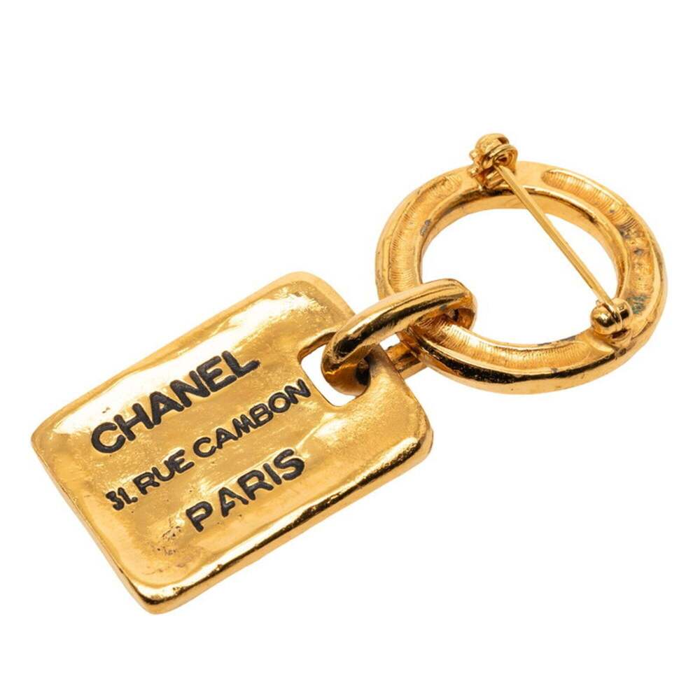 CHANEL Gold Brooch - Picture 2 of 3